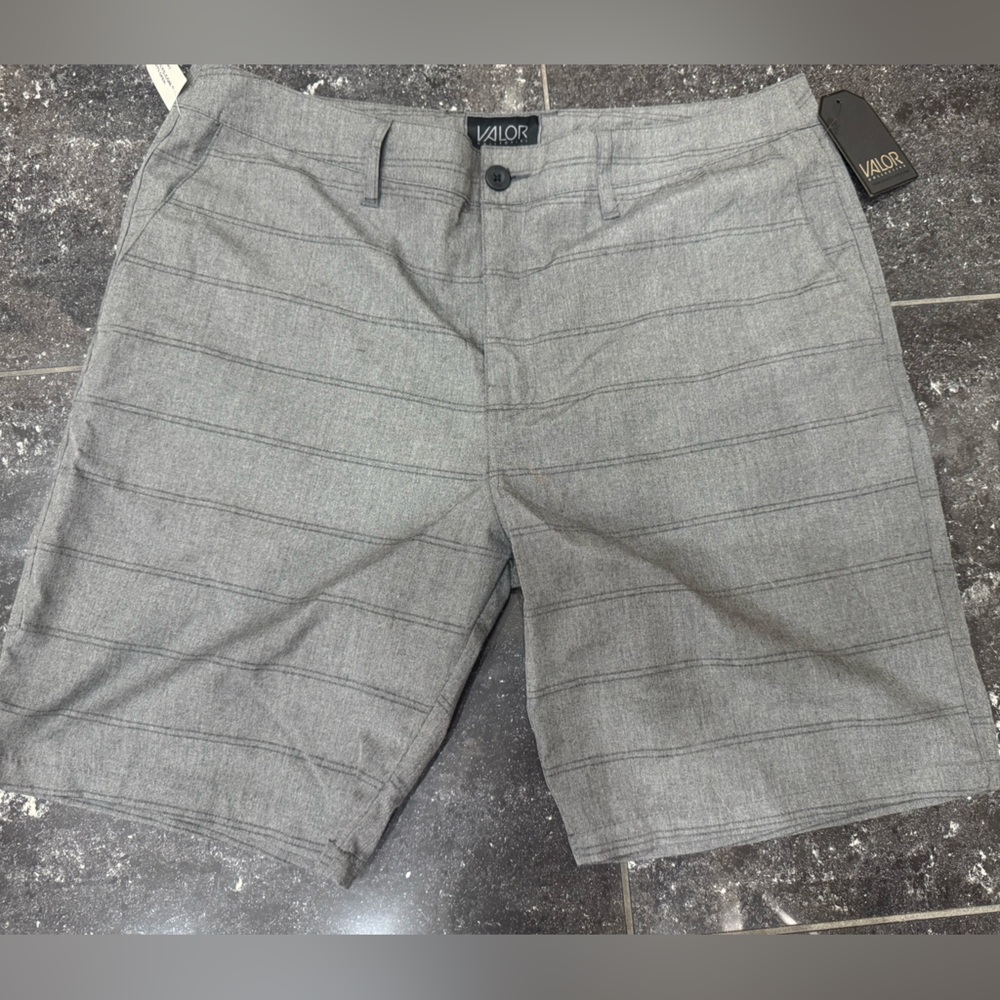 Tilly's Light Gray Men's Flat Front Shorts